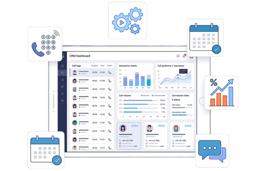 MiSell tính năng Auto Dialer CRM